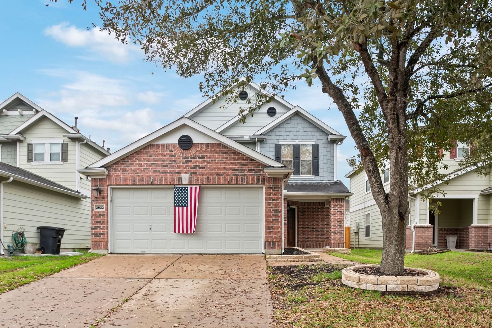 Real estate property located at 2622 Skyview Downs, Harris, Skyview Park Sec 05, Houston, TX, US