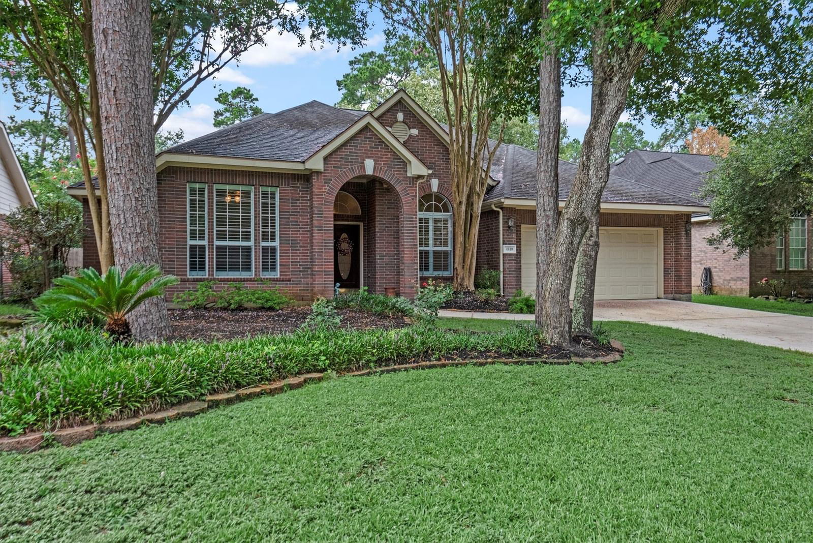 Real estate property located at 4810 Scenic Woods, Harris, Woodstream, Kingwood, TX, US