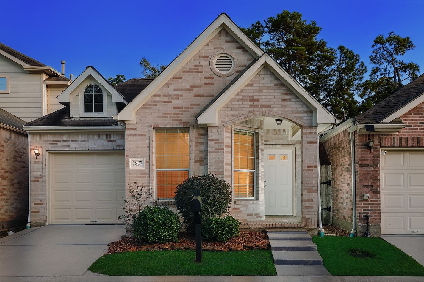 Real estate property located at 2807 Crescent Star, Harris, Villas At Candlelight Park, Spring, TX, US