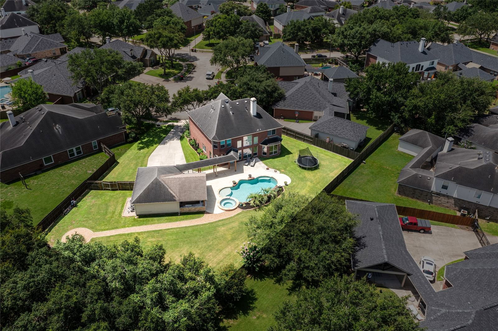 Real estate property located at 3711 Farmers Creek, Fort Bend, Waterside Estates, Richmond, TX, US