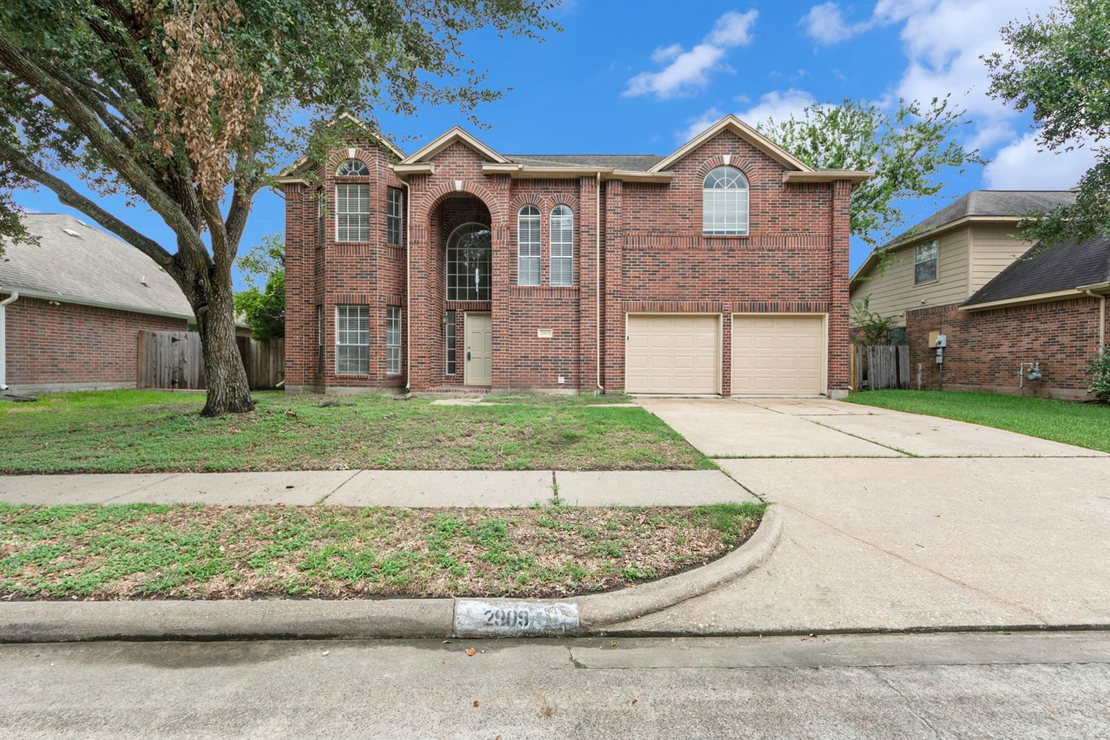 Real estate property located at 2909 Downing, Brazoria, Banbury Cross Sec I-Ii-Iii-Iv, Pearland, TX, US