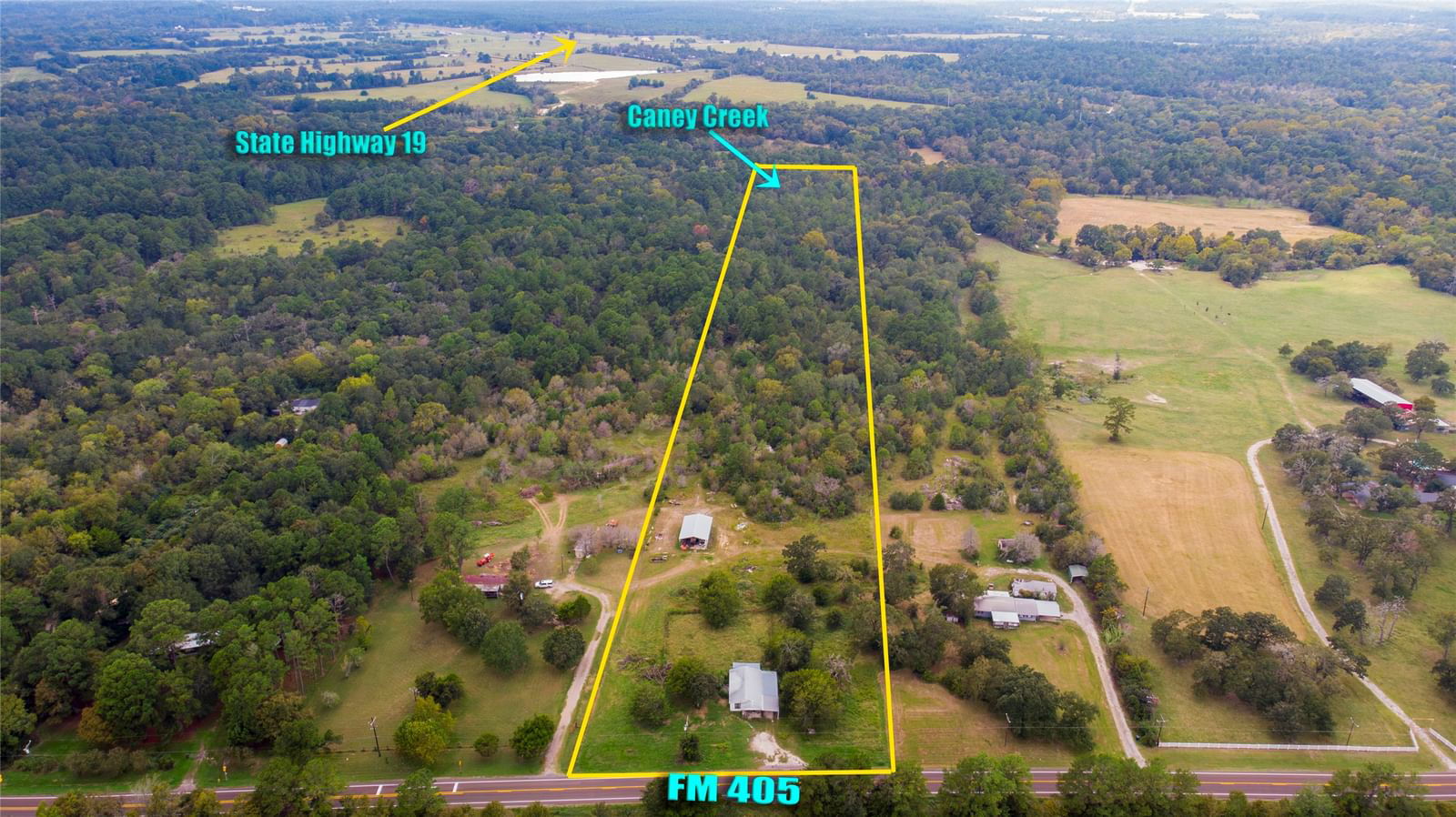 Real estate property located at 1143 FM 405, Walker, Orset, Huntsville, TX, US