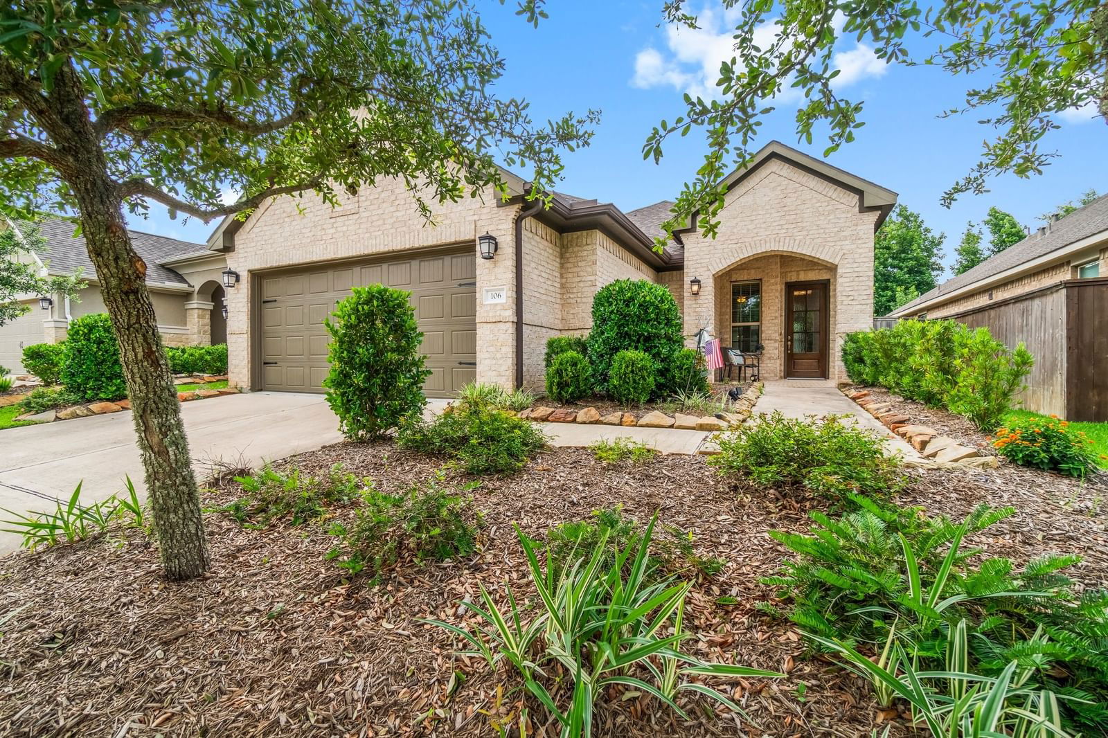 Real estate property located at 106 Purple Prairie, Montgomery, Bonterra At Woodforest 03, Montgomery, TX, US