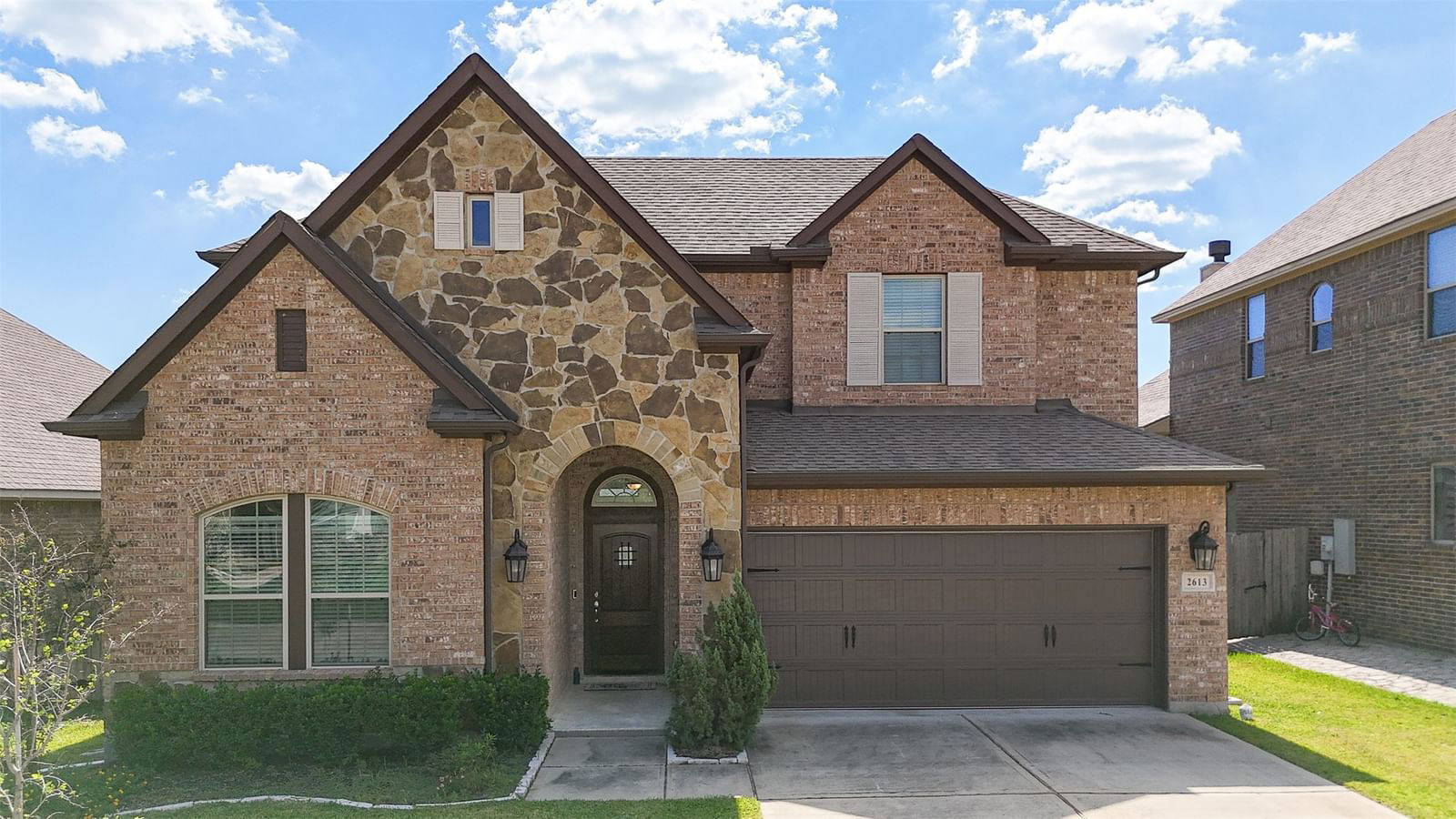 Real estate property located at 2613 Kinnersley Court, Brazos, Castlegate II Sec 106, College Station, TX, US