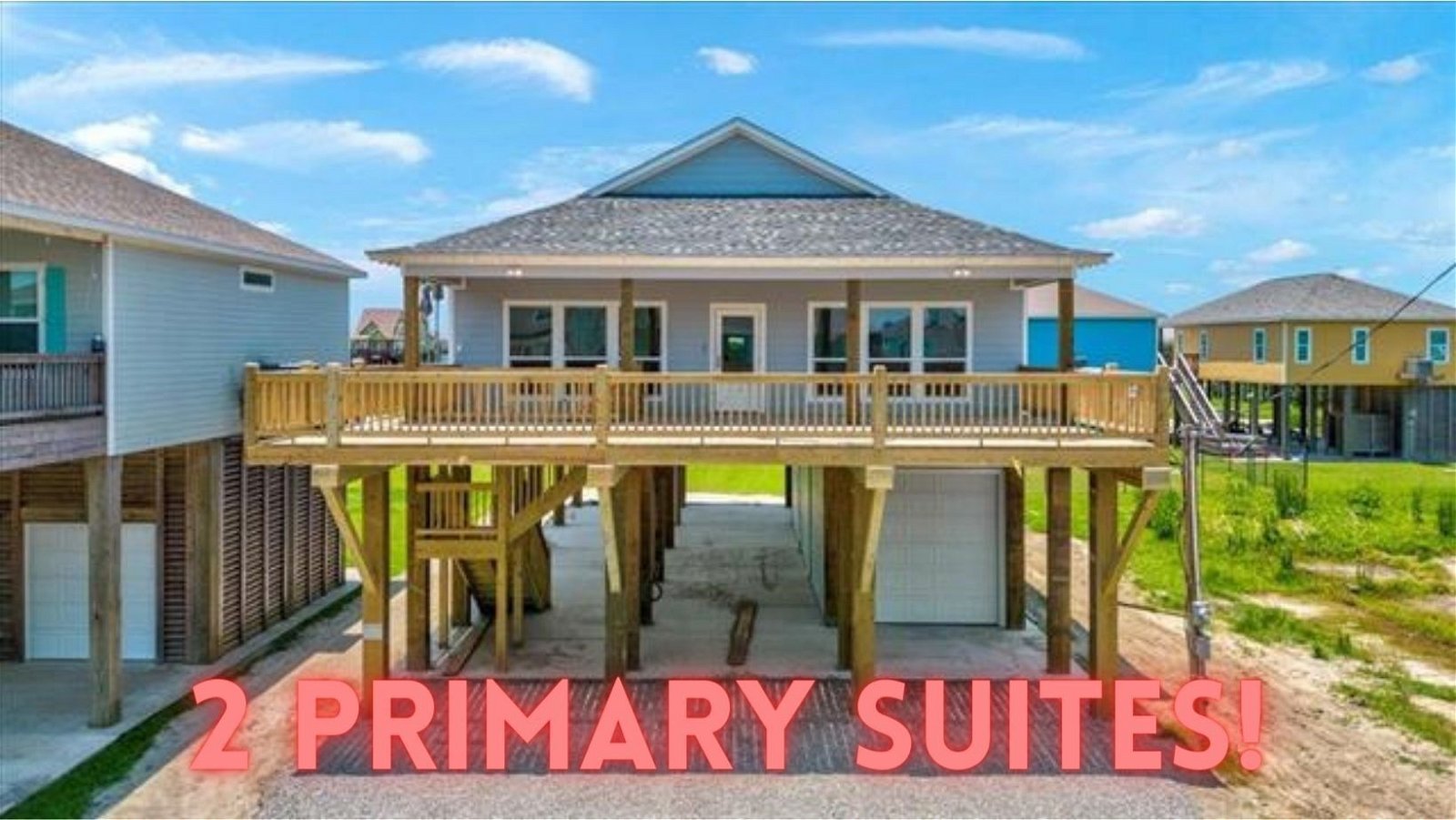 Real estate property located at 863 Palmetto Drive, Galveston, Emerald Beach, Crystal Beach, TX, US