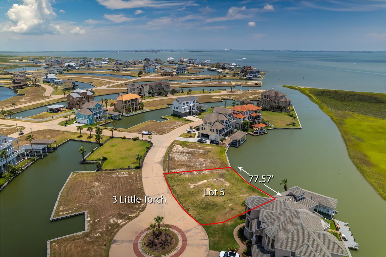 Real estate property located at 3 Little Torch, Galveston, Harborwalk Sec 2 2005, Hitchcock, TX, US