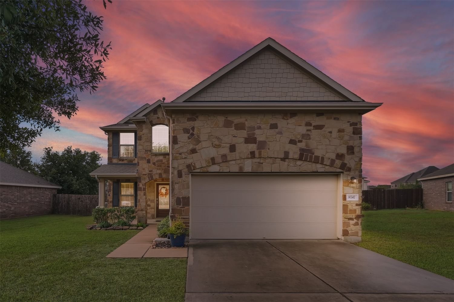 Real estate property located at 8747 Sunny Gallop, Harris, Tomball, TX, US