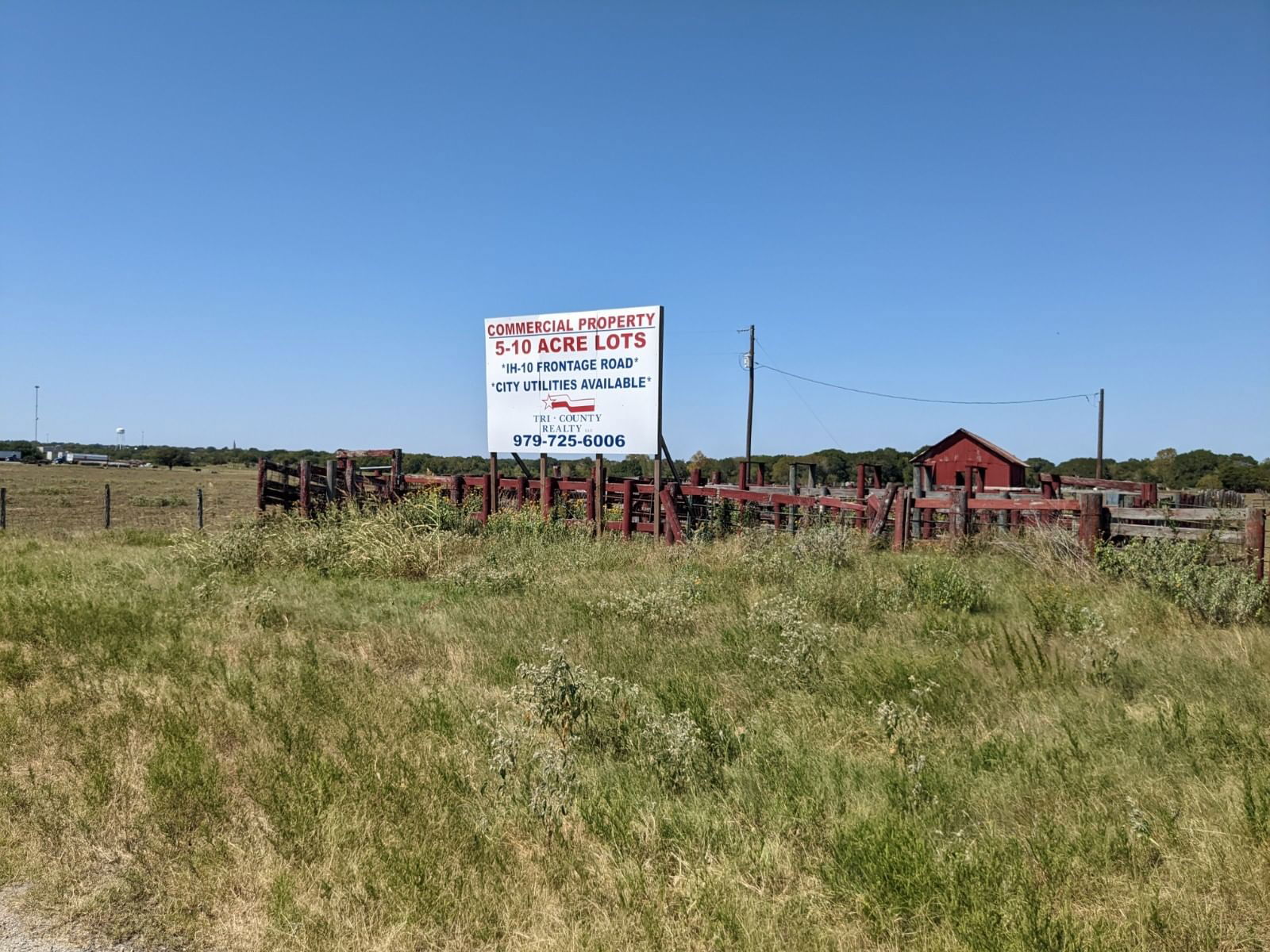 Real estate property located at TBD I10 Frontage Rd, Colorado, none, Weimar, TX, US