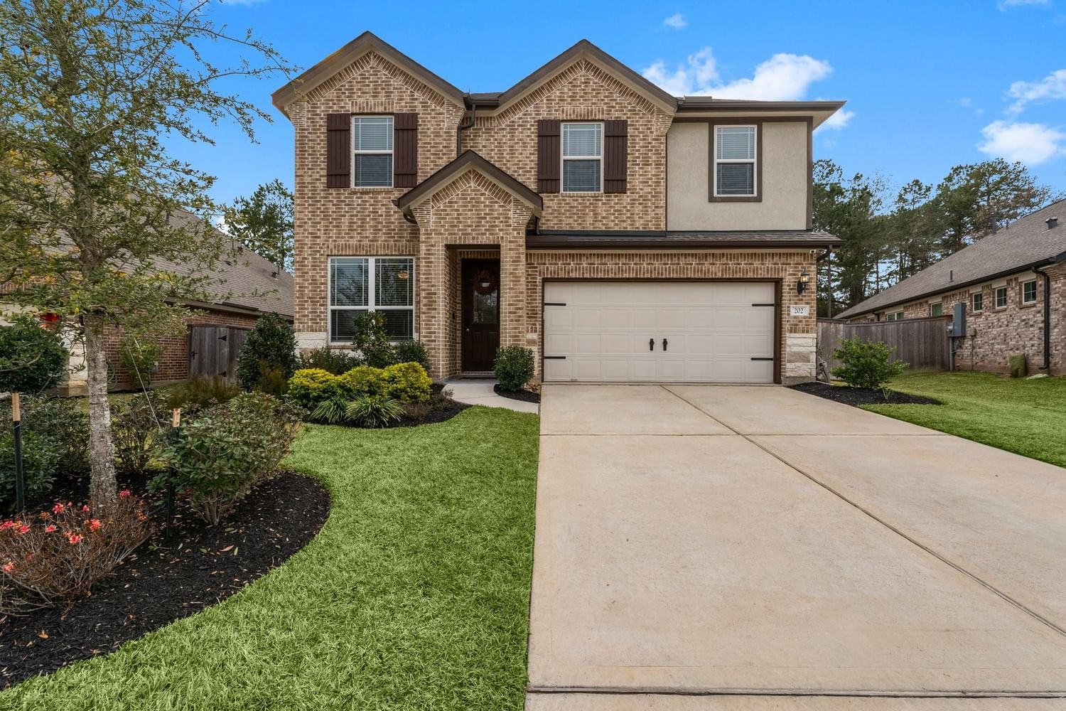 Real estate property located at 202 Speckled Woods, Montgomery, The Woodlands Hills, Conroe, TX, US