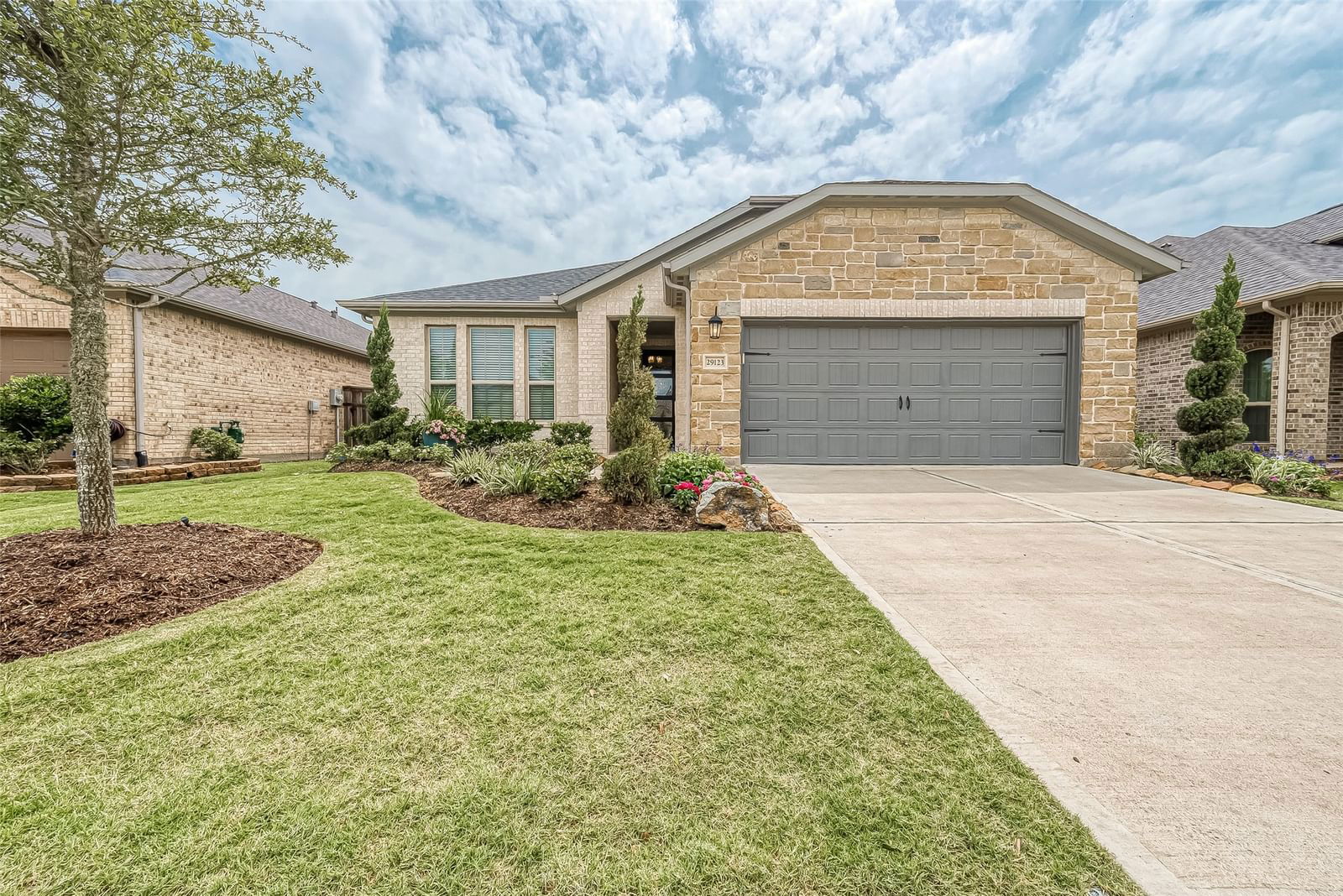 Real estate property located at 29123 Turning Springs, Fort Bend, Bonterra At Cross Creek Ranch, Fulshear, TX, US