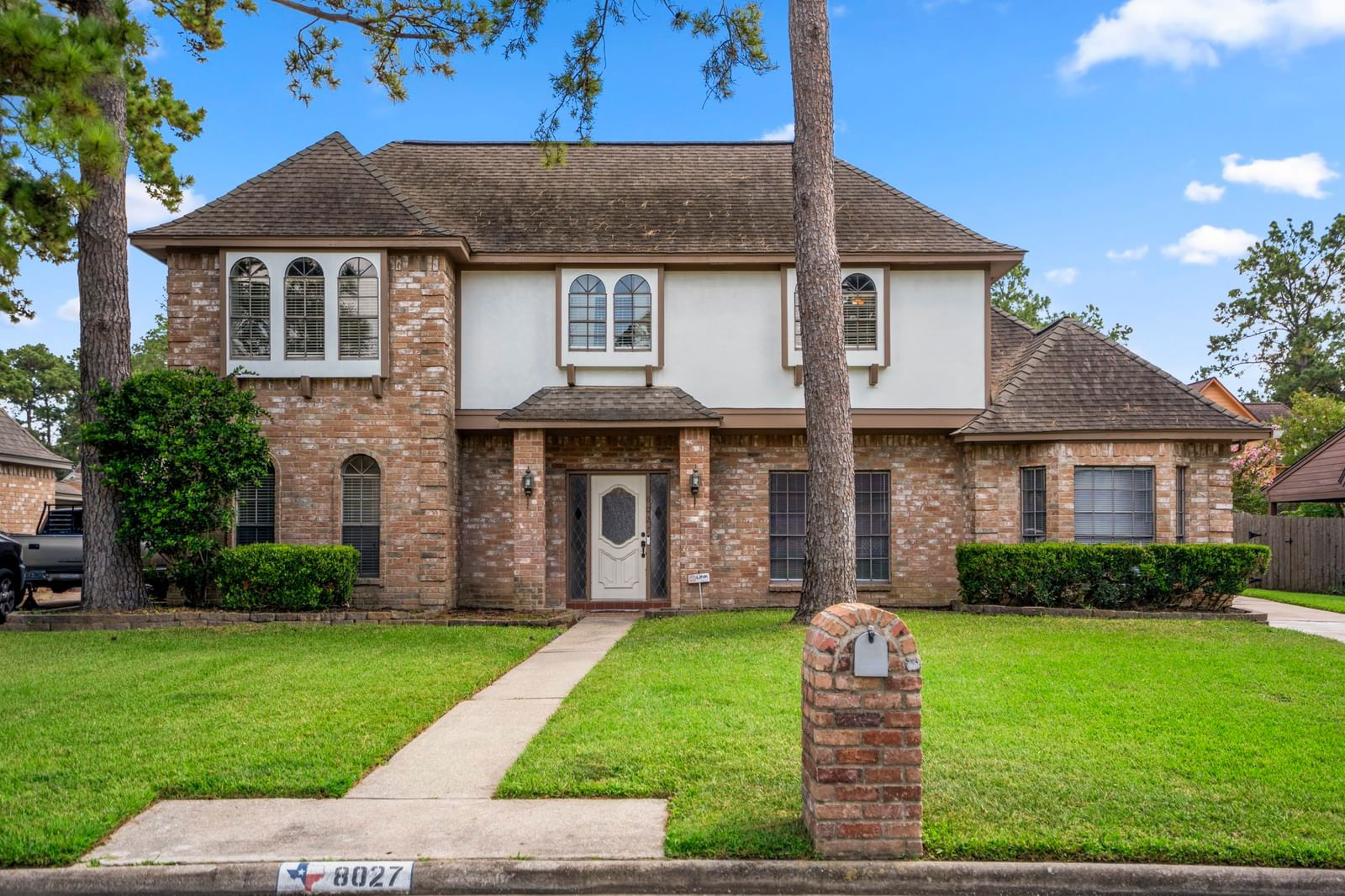 Real estate property located at 8027 Liberty Elm, Harris, Memorial Northwest Estates, Spring, TX, US