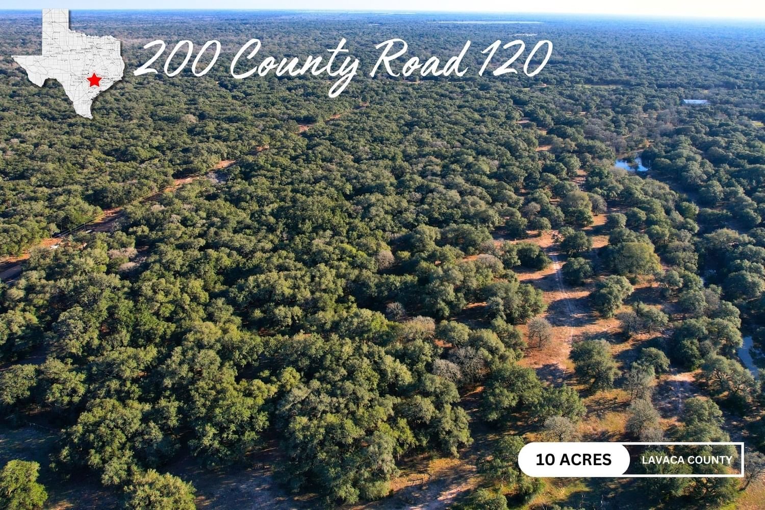 Real estate property located at 200 County Road 120, Lavaca, Oak Forest Estates, Hallettsville, TX, US