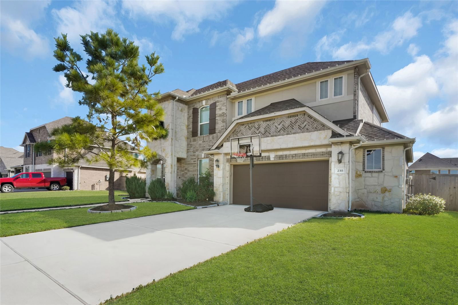 Real estate property located at 2311 Aliaga Terrace, Harris, Riverstone Ranch, Pearland, TX, US