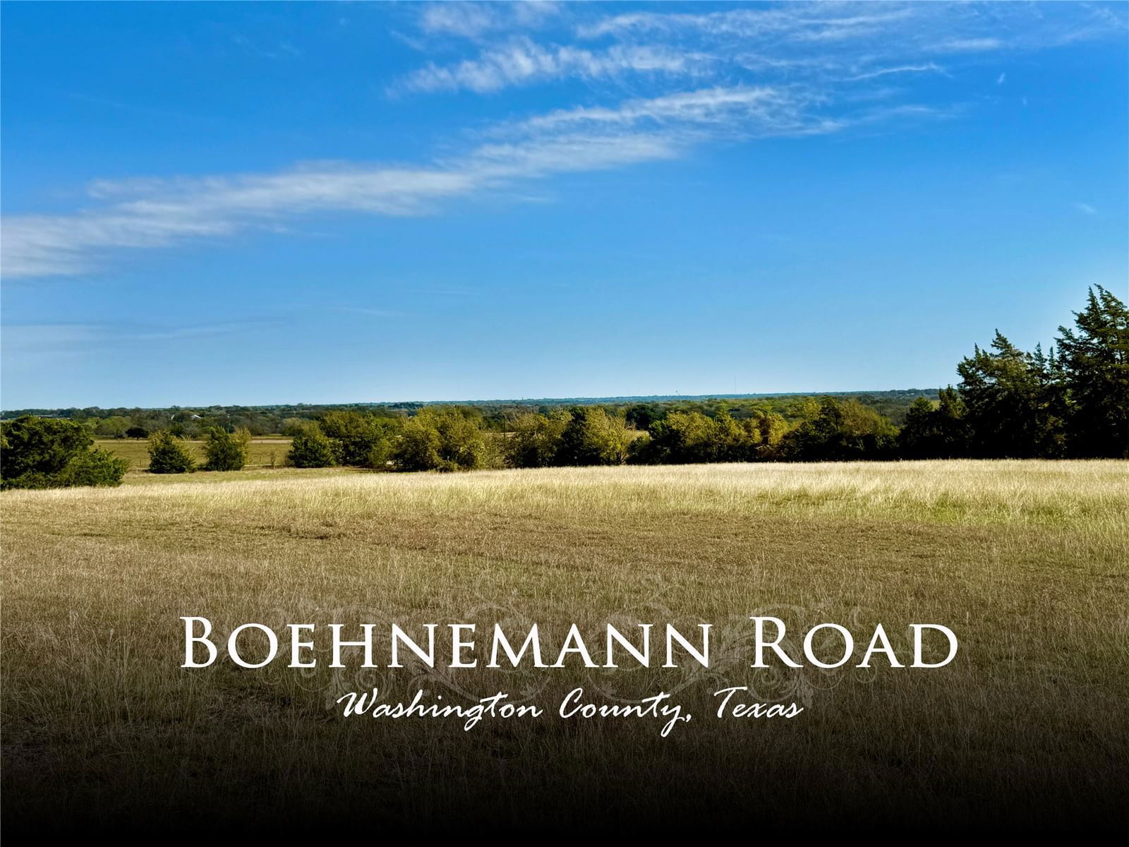 Real estate property located at 2022 Boehnemann, Washington, N/A, Burton, TX, US