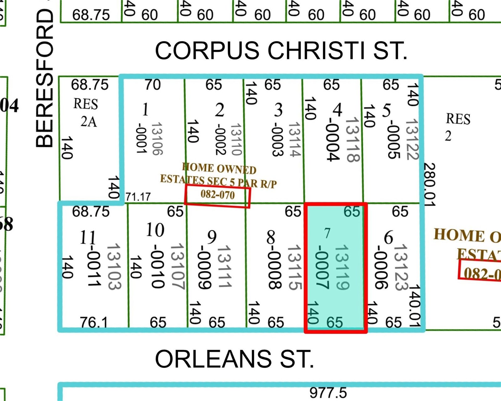 Real estate property located at 13119 Orleans, Harris, Houston, TX, US