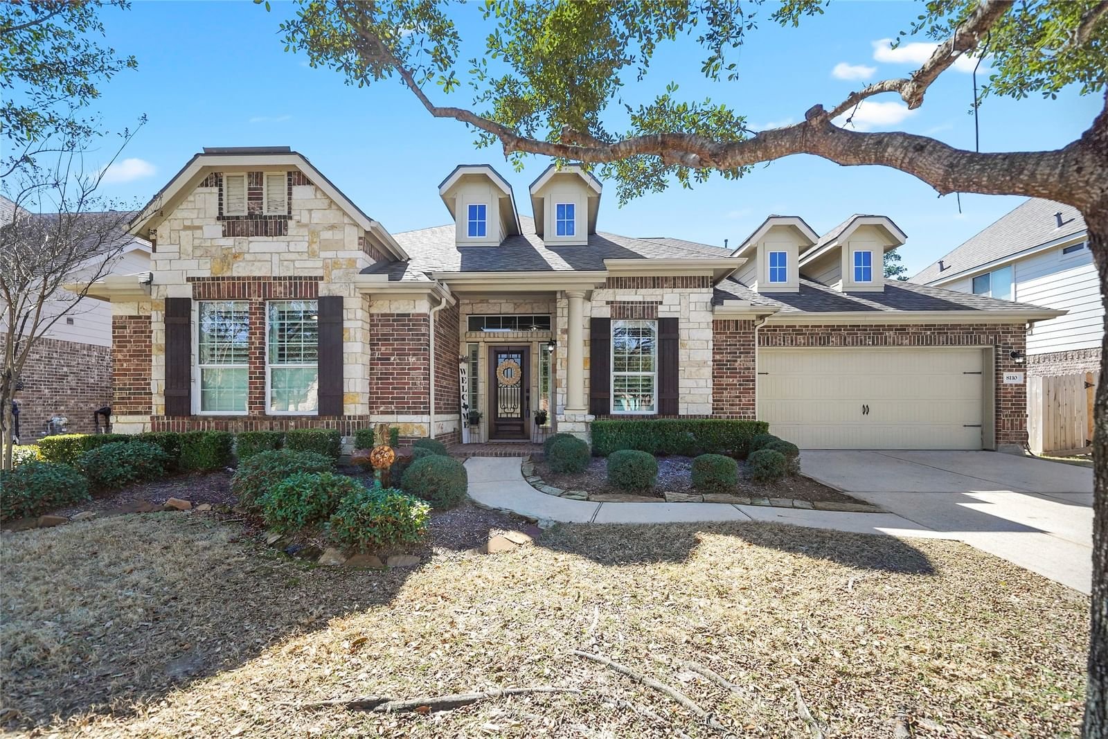 Real estate property located at 8110 Tranquil Lake, Montgomery, Wood Lake Village 01, Conroe, TX, US