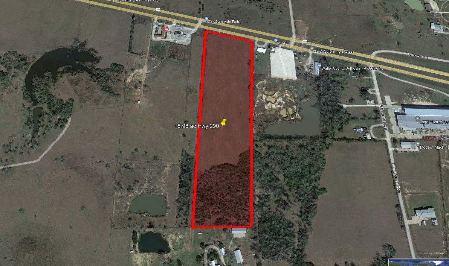 Real estate property located at 00 Hwy 290, Waller, Billys Sub Sec 3, Hempstead, TX, US