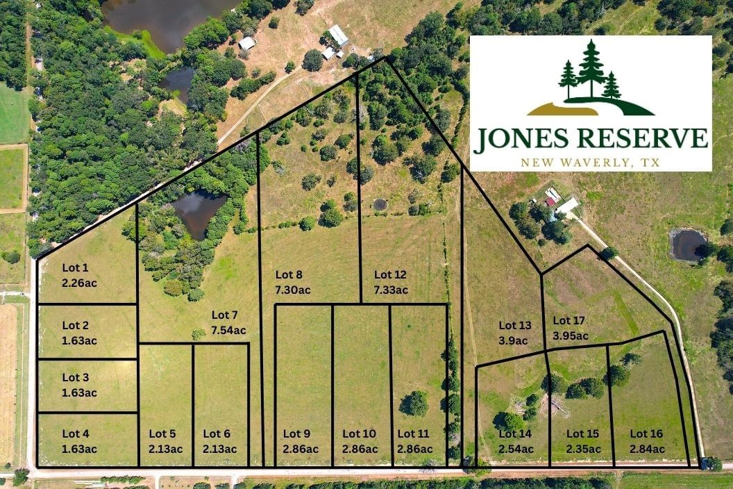 Real estate property located at TBD8 Jones, Walker, Jones Reserve, New Waverly, TX, US