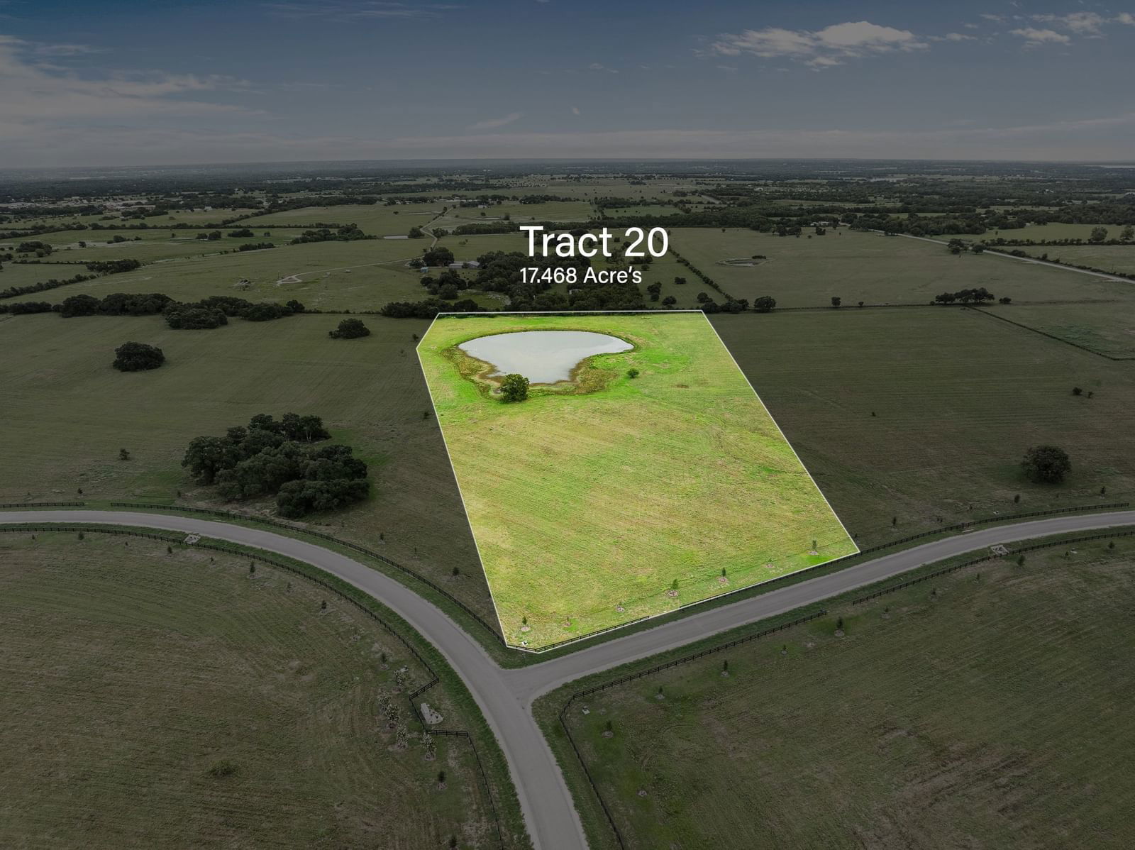 Real estate property located at TBD Hartfield Meadow Tract 20, Fayette, The Heart Field at Round Top, Round Top, TX, US