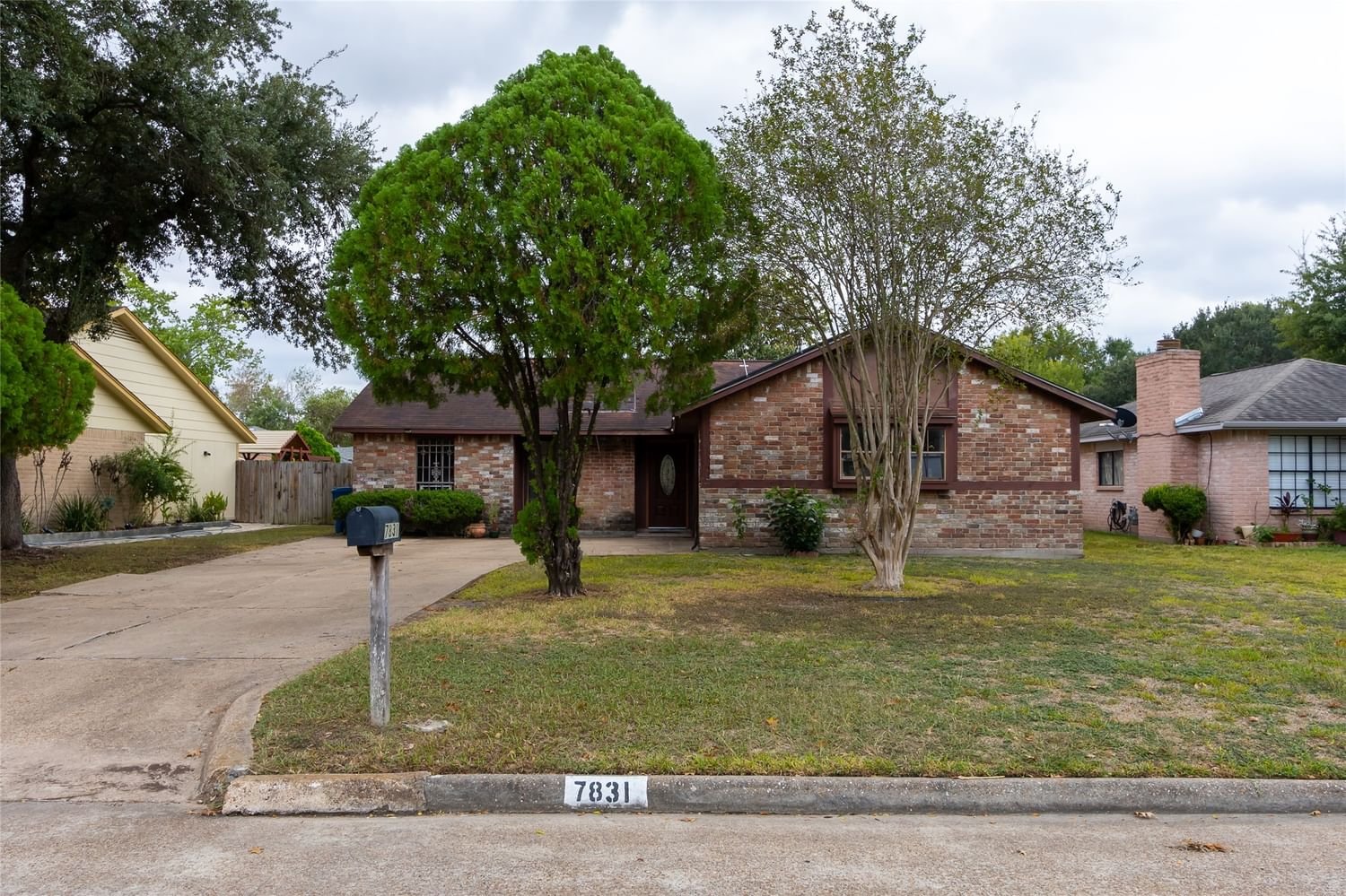 Real estate property located at 7831 Battleoak, Harris, Woodland Oaks, Houston, TX, US