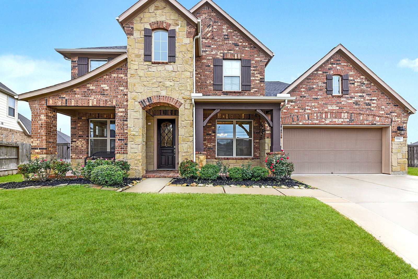 Real estate property located at 1906 Blossomcrown, Fort Bend, Young Ranch Sec 5, Katy, TX, US