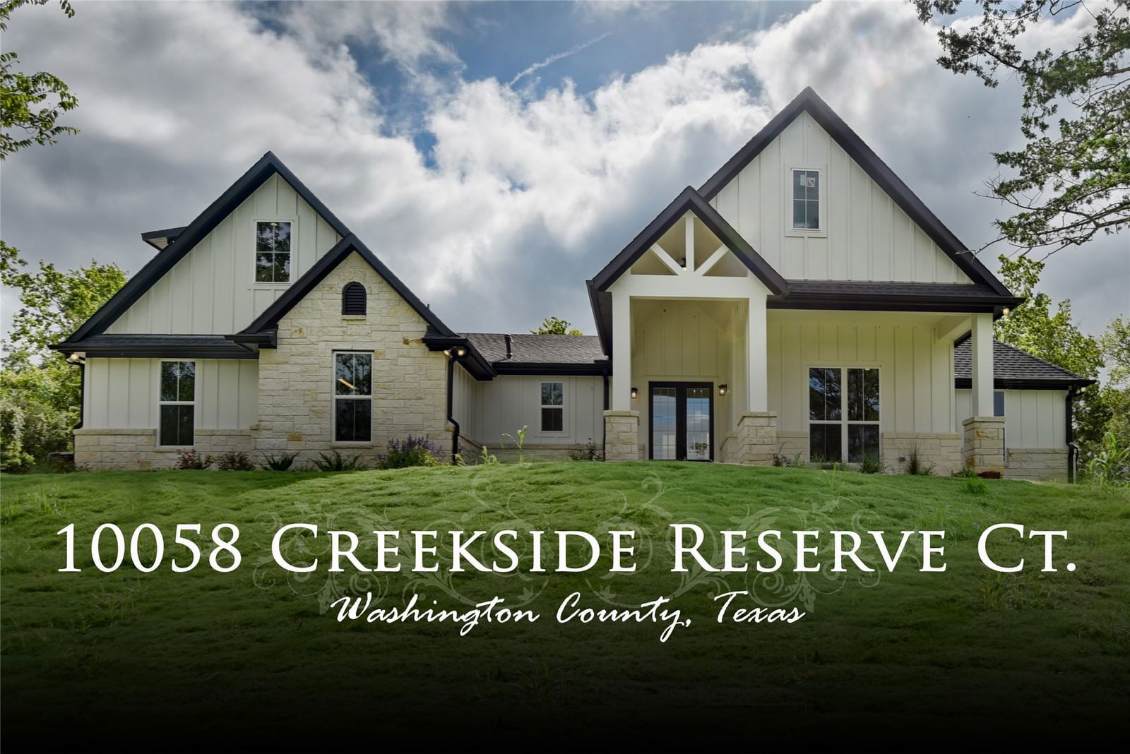 Real estate property located at 10058 Creekside Reserve, Washington, Reserve At Chappell Hill, Washington, TX, US