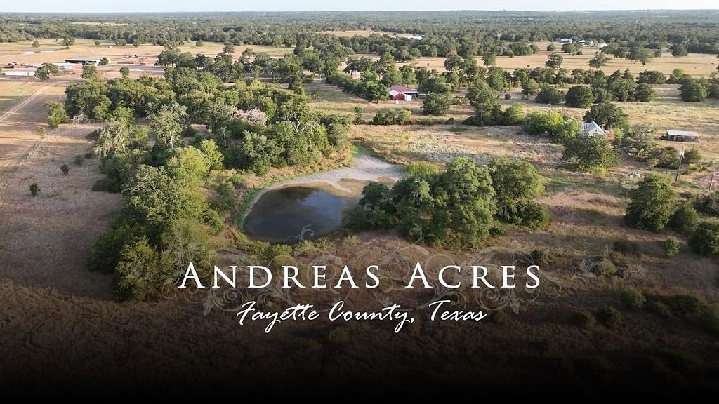 Real estate property located at TBD Andreas, Fayette, in the country, Round Top, TX, US