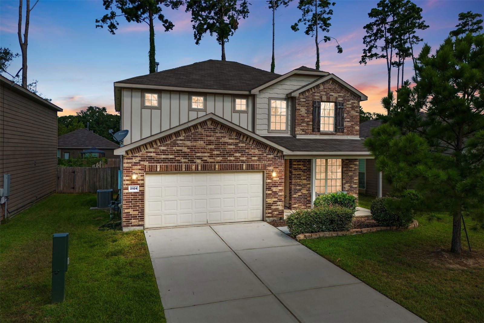 Real estate property located at 2104 Lost Timbers, Montgomery, The Woods Of Conroe, Conroe, TX, US