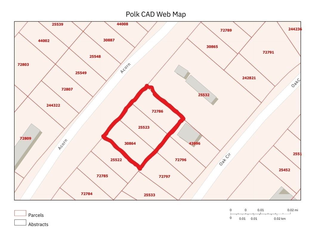 Real estate property located at 201 Acorn, Polk, Cedar Point Sec 1, Livingston, TX, US