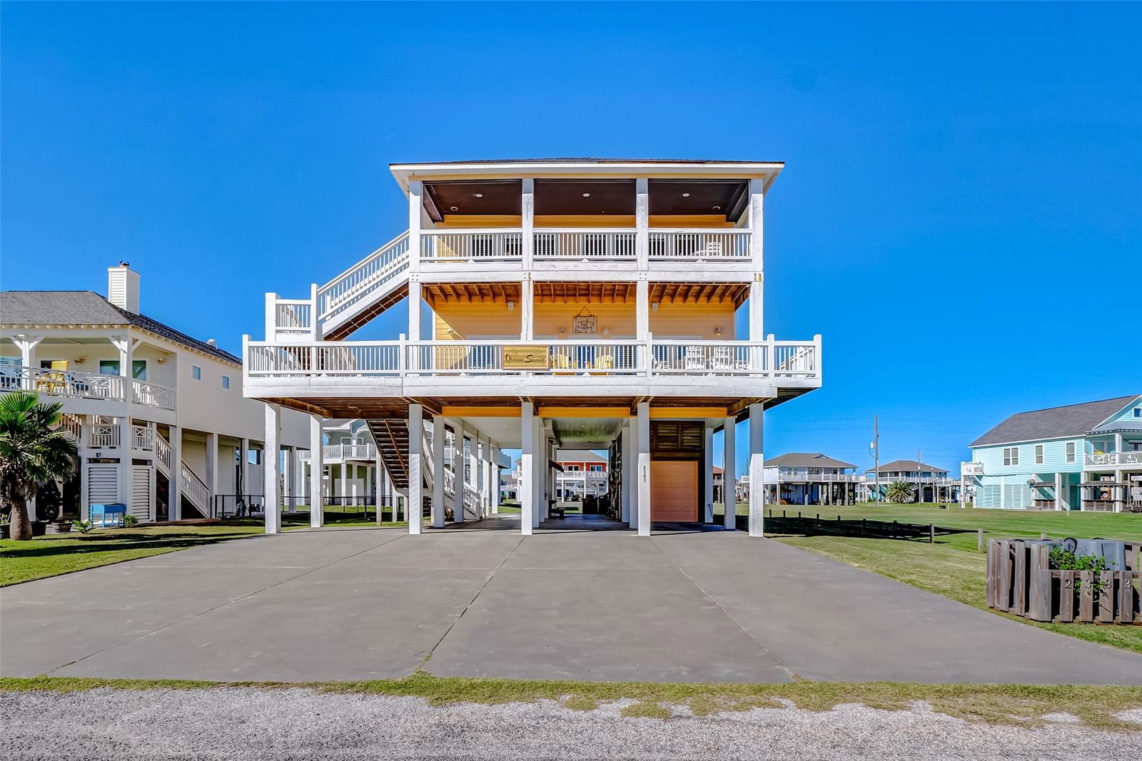 Real estate property located at 2383 Sand Drift, Galveston, Driftwood, Crystal Beach, TX, US