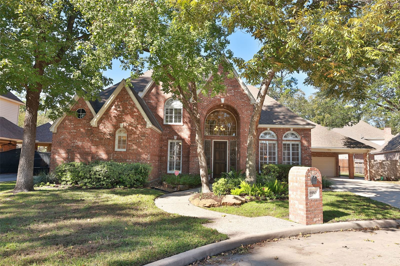 Real estate property located at 6910 Amber, Harris, Champions Park North, Houston, TX, US