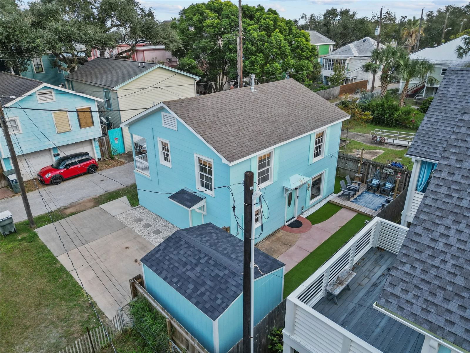 Real estate property located at 1408 26th Rear, Galveston, Hw Magruder Sub, Galveston, TX, US