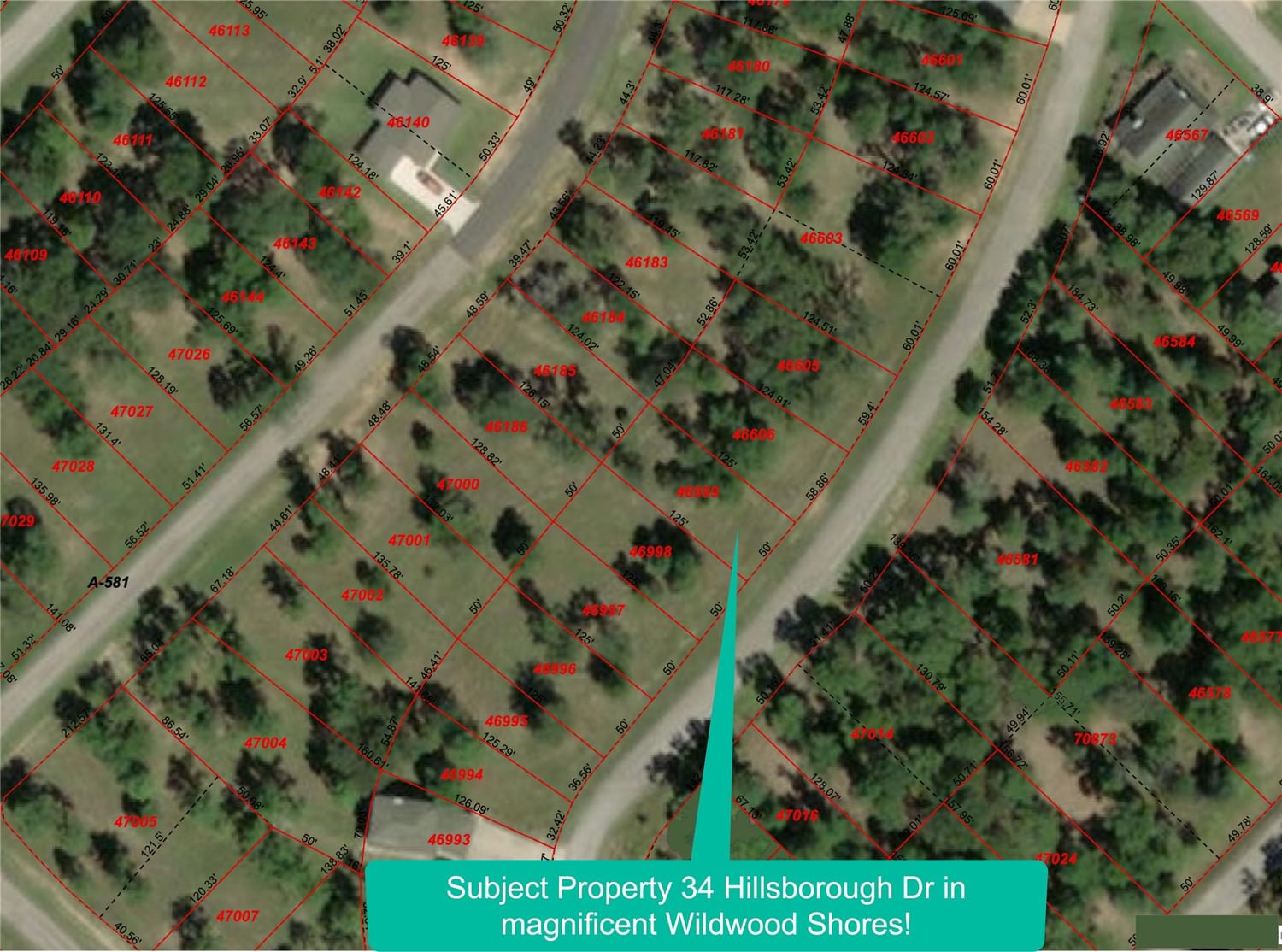 Real estate property located at 34 Hillsborough, Walker, Huntsville, TX, US