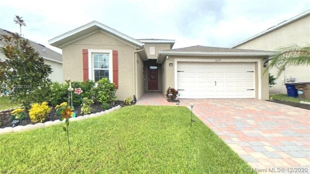Real estate property located at 10492 Canal Brook Ln, Lee County, Lehigh Acres, FL