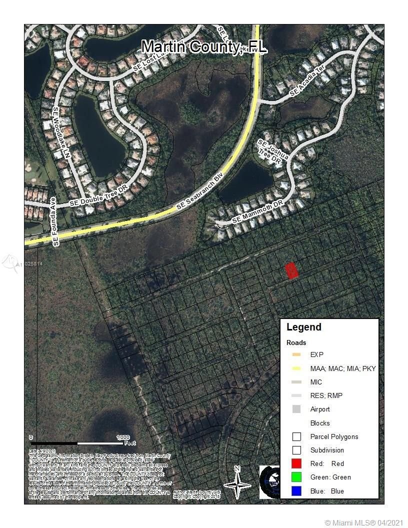 Real estate property located at tbd Tbd, Martin County, Hobe Sound, FL