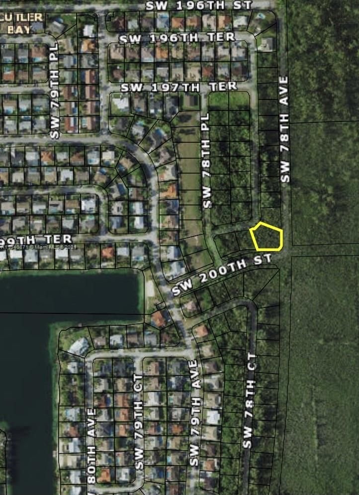 Real estate property located at 7810 199th Ter, Miami-Dade County, Cutler Bay, FL