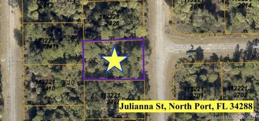 Real estate property located at LOT 27 Julianna St, Sarasota County, North Port, FL