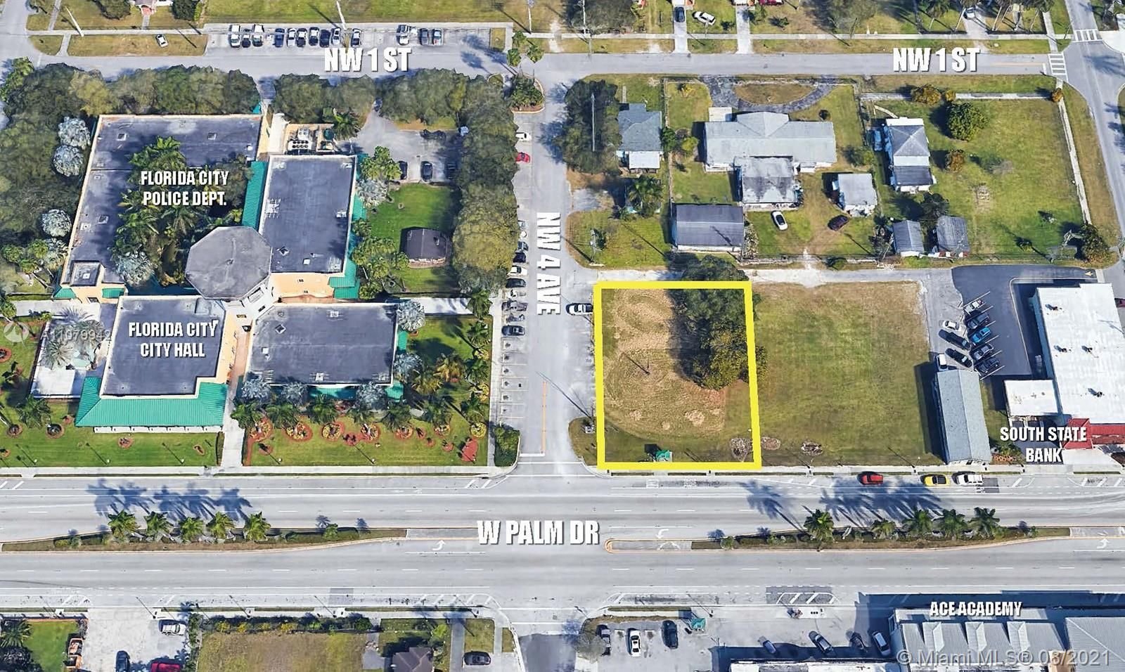Real estate property located at 390 Palm Drive, Miami-Dade County, Florida City, FL