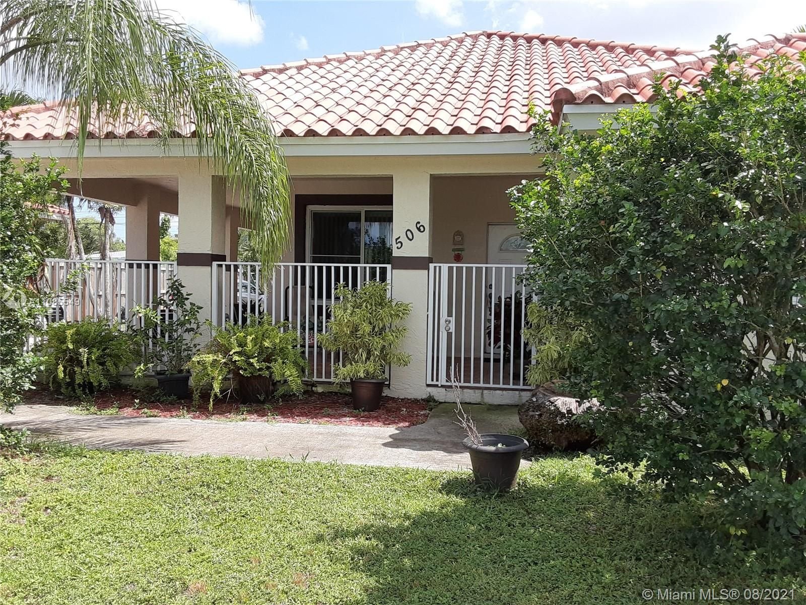 Real estate property located at 506 7th St, Miami-Dade County, Homestead, FL