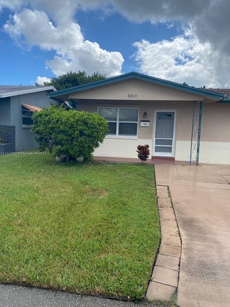 Real estate property located at 5310 49th Ter, Broward County, Tamarac, FL