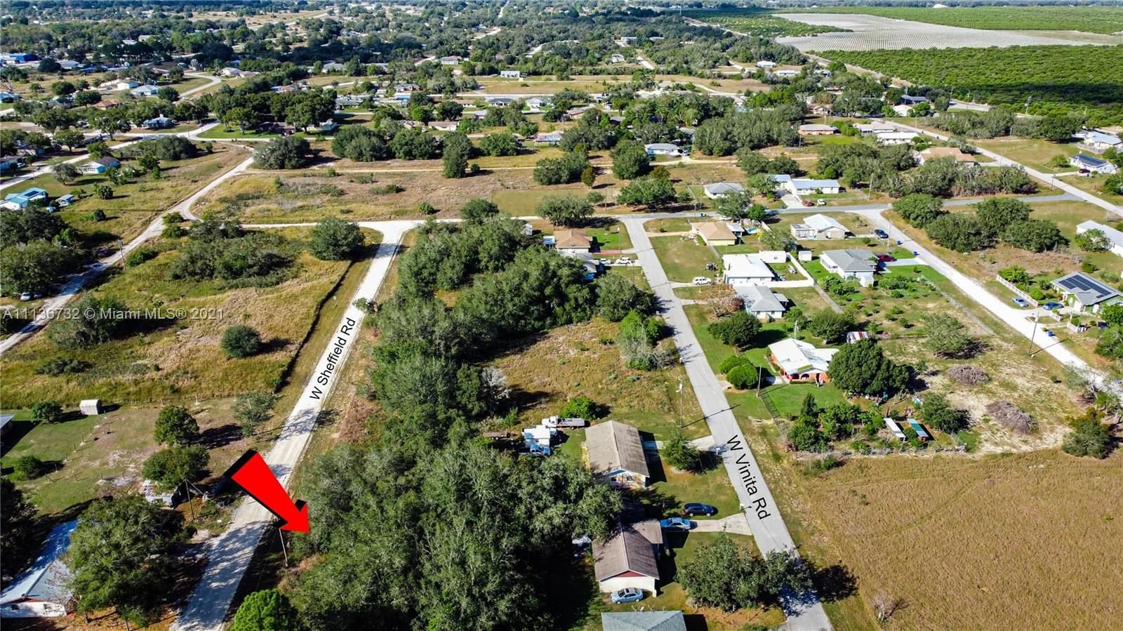 Real estate property located at 1700 Sheffield, Highlands County, Lake Placid, FL