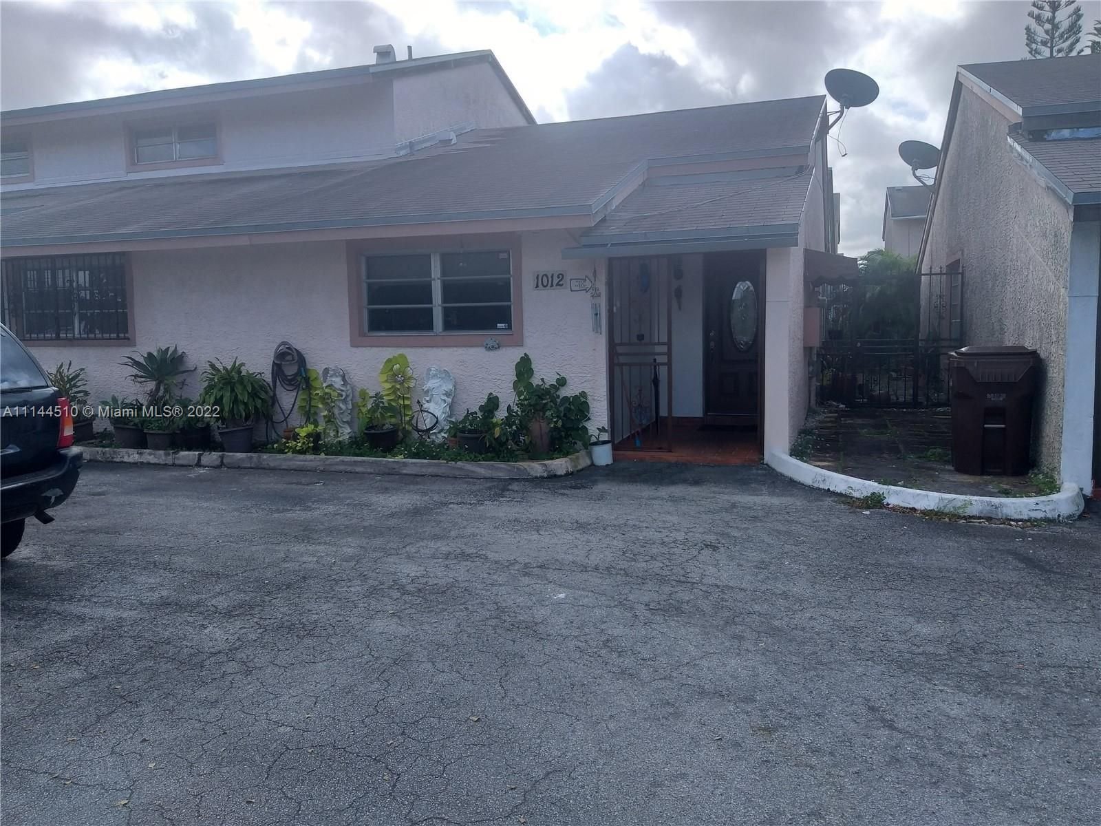 Real estate property located at 1012 79th #1012, Miami-Dade County, Hialeah, FL