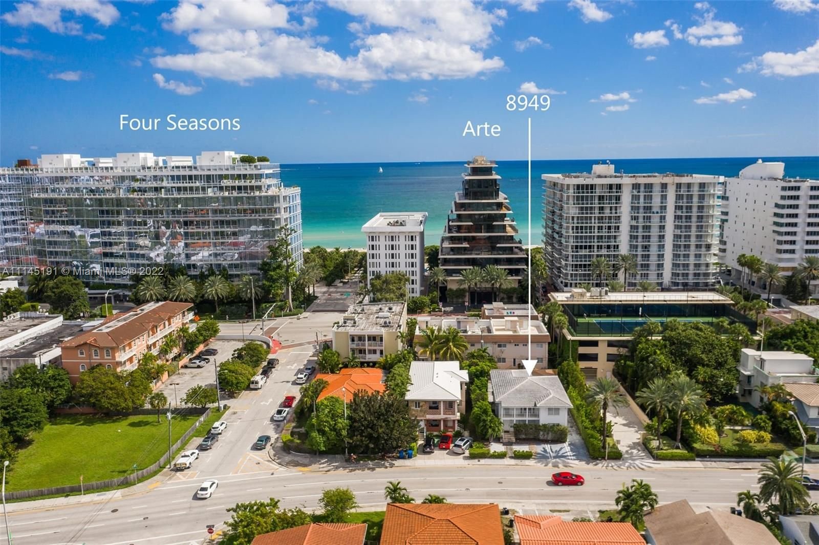 Real estate property located at 8949 Harding Ave, Miami-Dade County, Surfside, FL