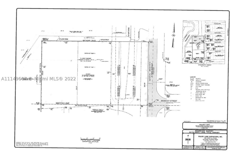 Real estate property located at 7227 Taft St, Broward, A J Bendle Sub, Pembroke Pines, FL