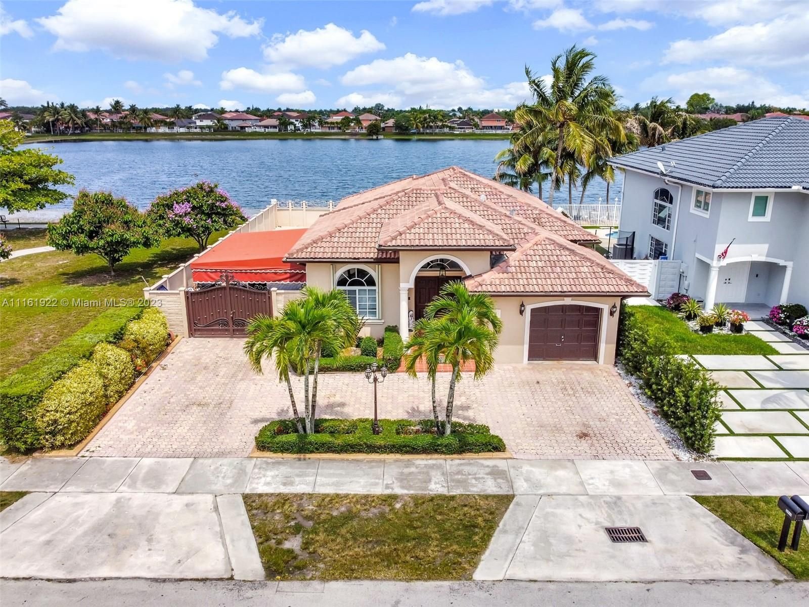 Real estate property located at 3411 156th Ct, Miami-Dade County, CARIBE LAKES PH III, Miami, FL