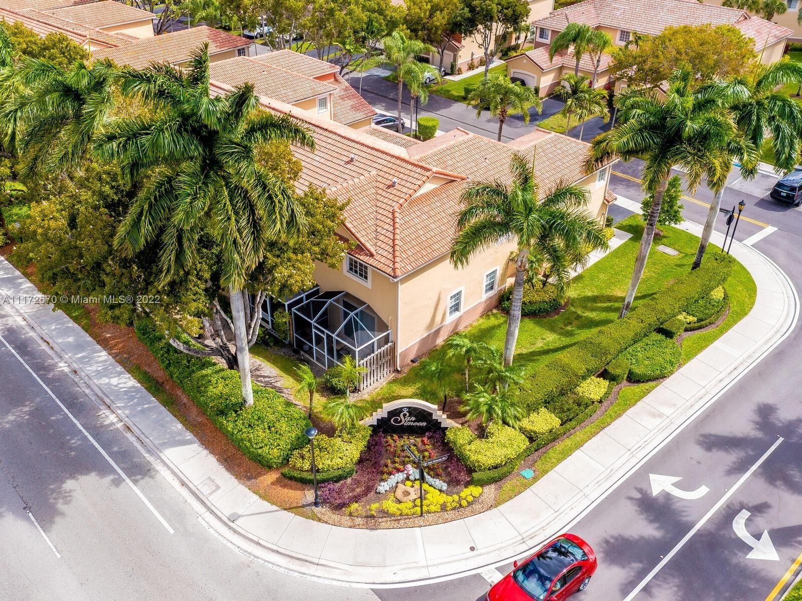 Real estate property located at 3610 San Simeon Cir #1, Broward County, Weston, FL