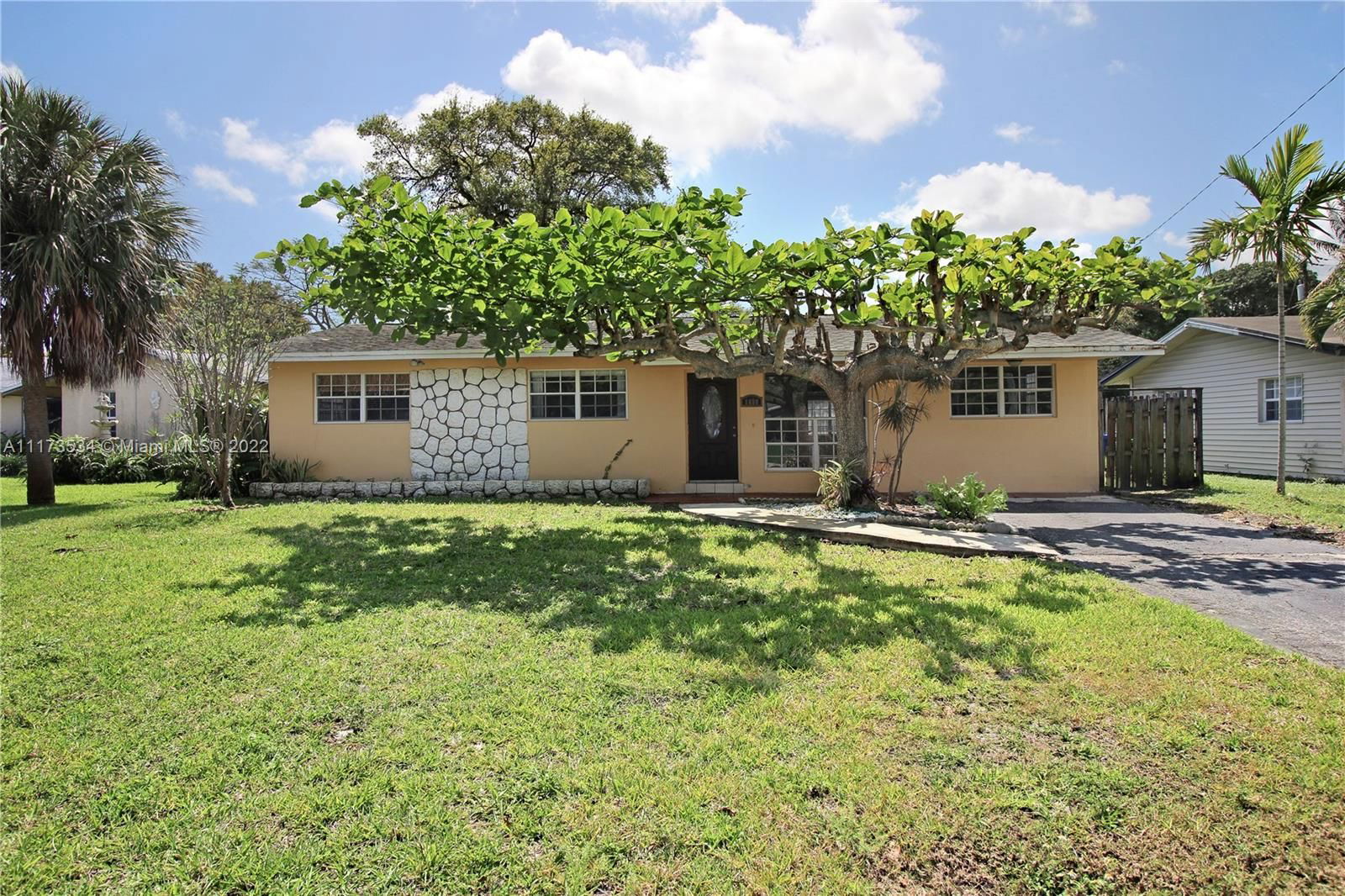 Real estate property located at 1400 32nd Ct, Broward County, Fort Lauderdale, FL