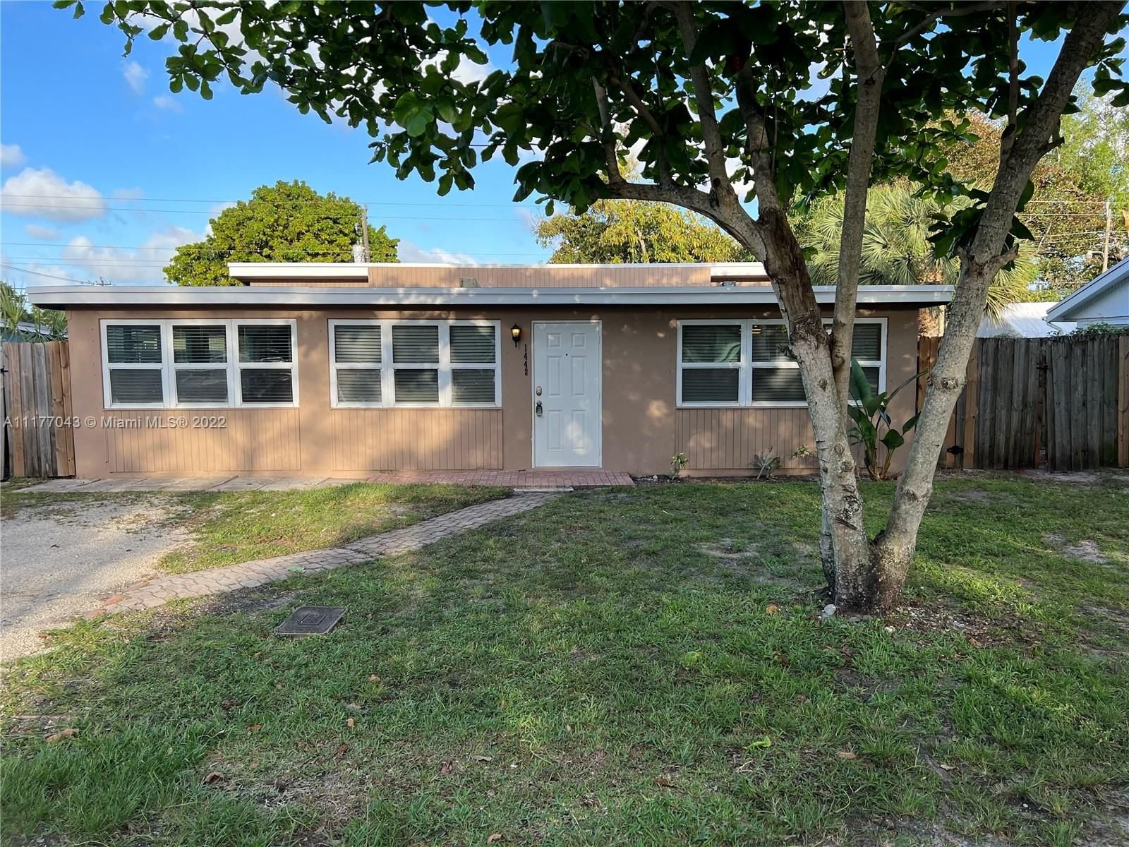 Real estate property located at 1448 26th Ave, Broward County, Fort Lauderdale, FL