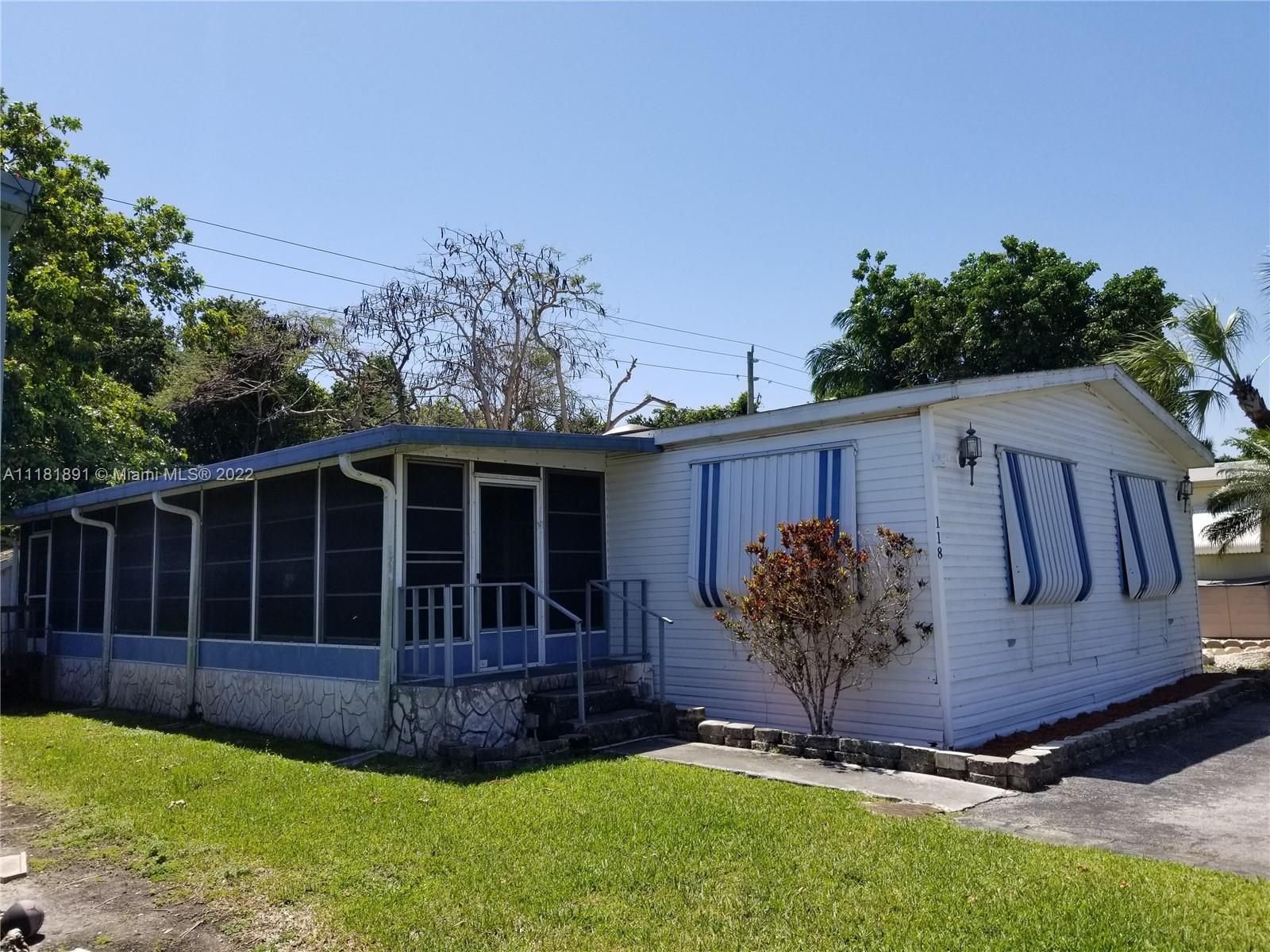 Real estate property located at 35250 177 Ct Unit 118, Miami-Dade County, Homestead, FL