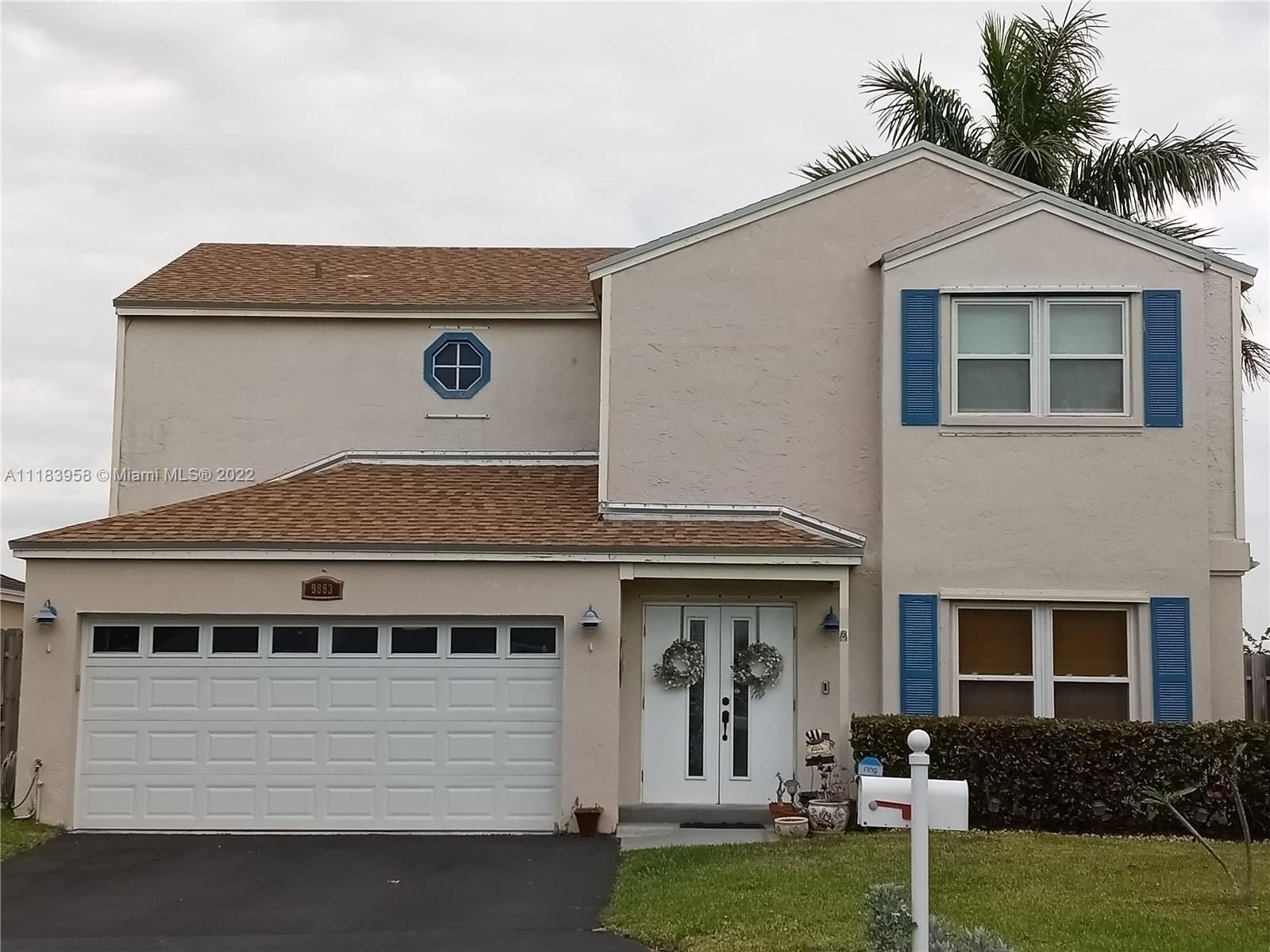 Real estate property located at 9883 221st Ter, Miami-Dade County, Cutler Bay, FL